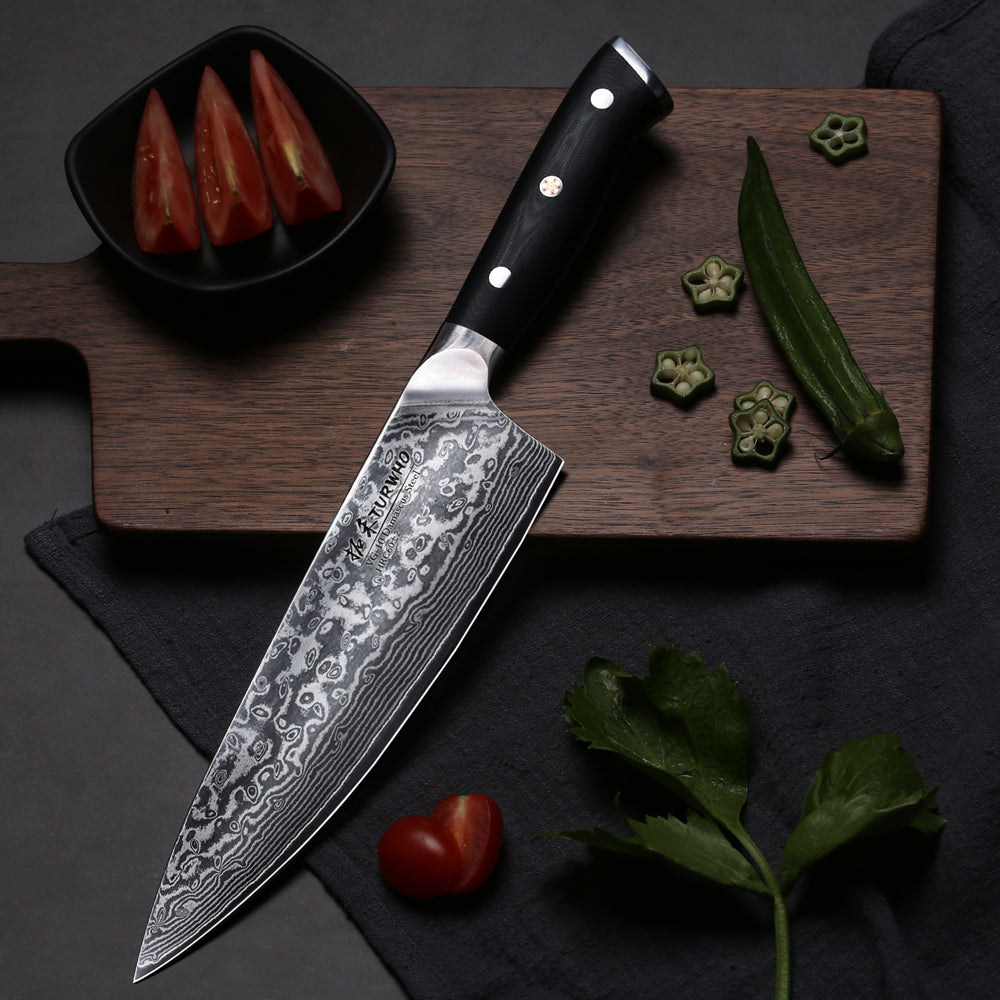 Good Quality VG-10 Damascus Kitchen Knives  Scotland
