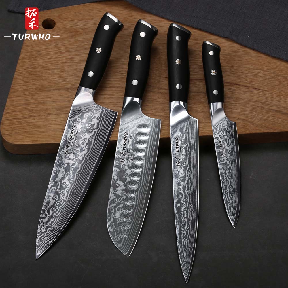 How to choose a good Santoku chef's knife for home cooks? Best budget - Best  Damascus Chef's Knives