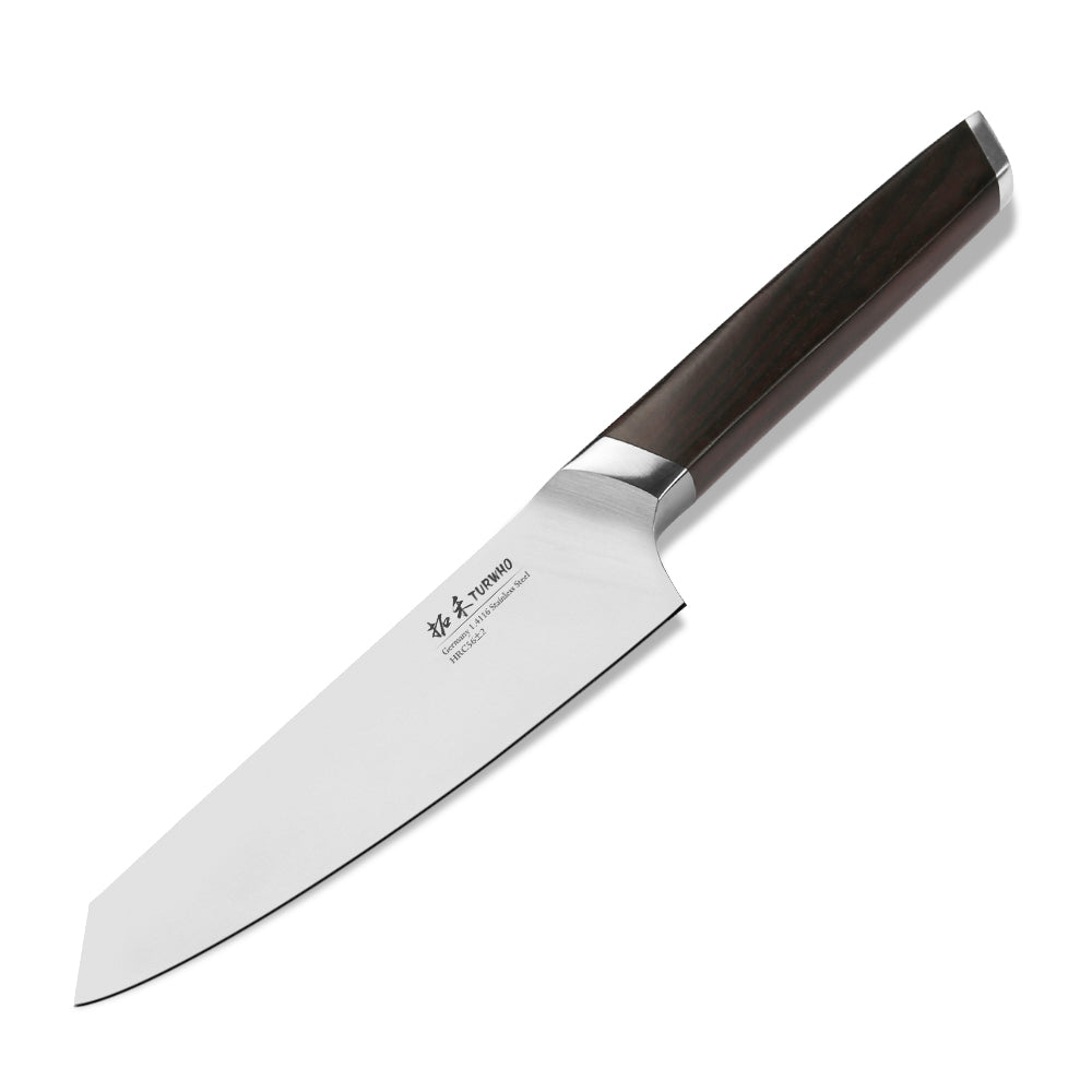 TURWHO 5 Inch Kitchen Utility Knives German 1.4116 Stainless Steel