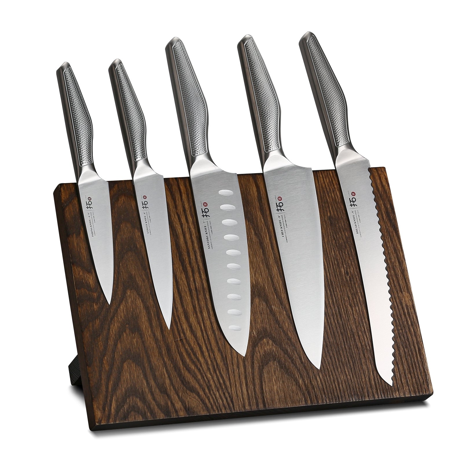 Buy Wholesale China Hot Selling Black Handle Japanese Santoku Boning Paring  Chef Premium Professional Kitchen Knife Set & Kitchen Knife Set at USD  41.48