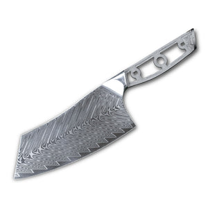 Choice 7 Cleaver with White Handle