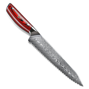 VG-10 High Carbon Stainless Steel Bread Knife