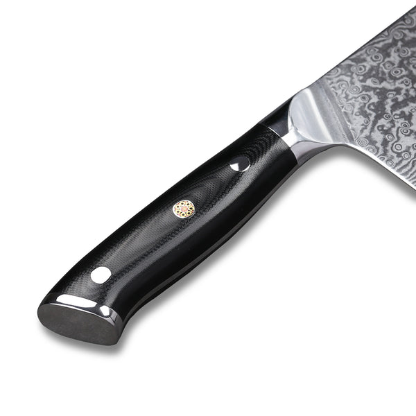 Best Chef's Knife Cleaver/Vegetable Knife Damascus VG10 Steel America